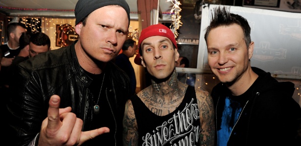 Os integrantes do Blink 182 em evento na Califórnia (23/05/2011) - Getty Images