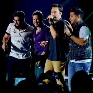 Henrique & Juliano com João Bosco & Vinicius - Francisco Cepeda/AgNews - Francisco Cepeda/AgNews