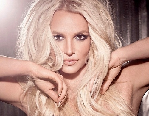 Britney Spears na capa do álbum 